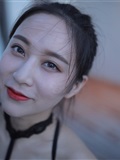 MISSLEG蜜丝  苏梅岛旅拍众筹系列 L003 黑色连体 乔依琳(28)